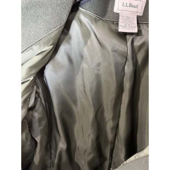 LL Bean Classic Lambswool Polo Coat Three-Quarter Women 20 Petite Bellandi Italy - Picture 12 of 12